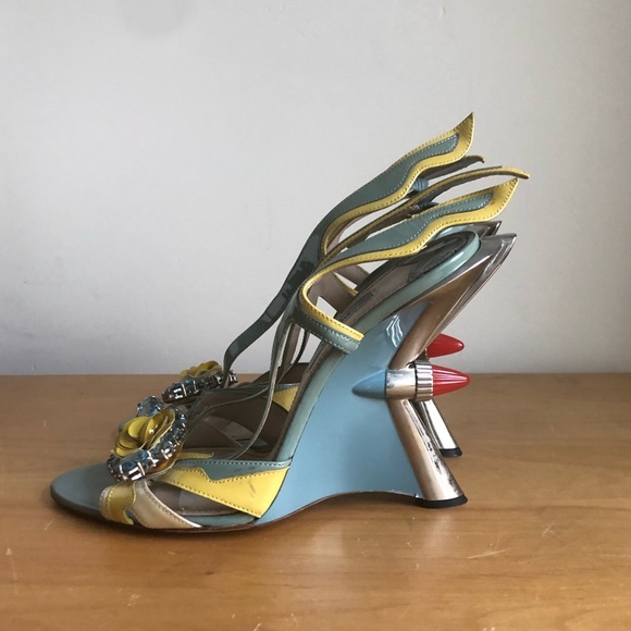 Prada Shoes - Prada Runway Racing Heels